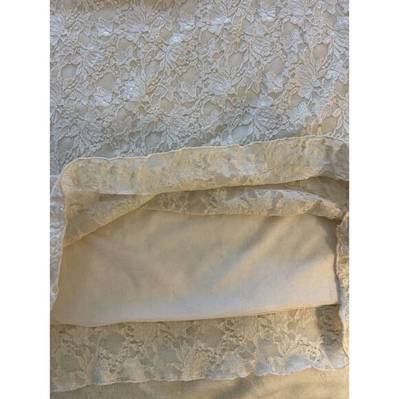 Vintage Sonoma Womens Shirt Extra Large Lace Coquette Feminine Cottage Core Y2k - Picture 9 of 10